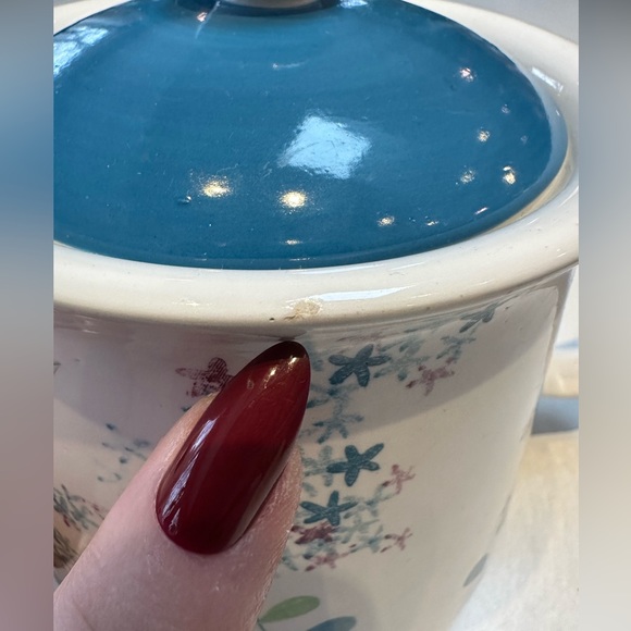 Vintage Mid Century National Potteries Lilac Time Ceramic Teapot - Picture 10 of 10